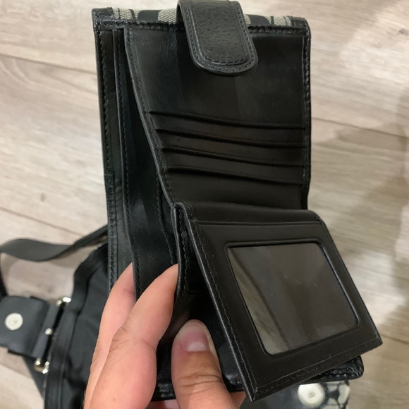 Coach Monogram Handbag & Wallet - Picture 6 of 15